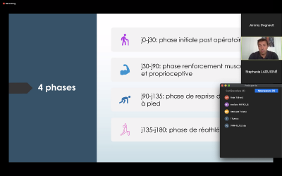 Webinar LCA au Tendon du Quadriceps: Christophe Etchetto et Jérémy Cognault